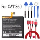 Новинка 100%, 3800 мАч для Caterpillar CAT S60 APP-12F-F57571-CGX-111 аккумулятор + USB кабель + набор инструментов