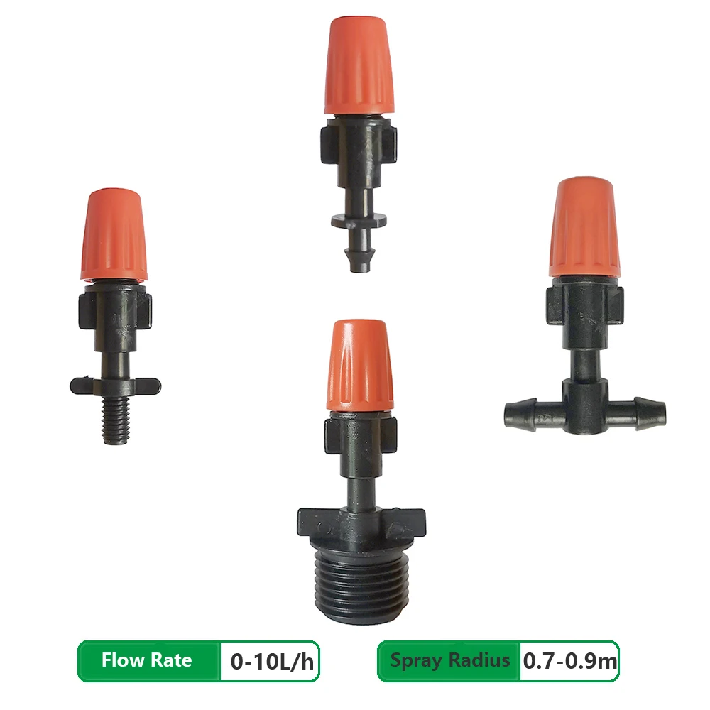 

50 шт., насадки для садового орошения с Т-образным коннектором