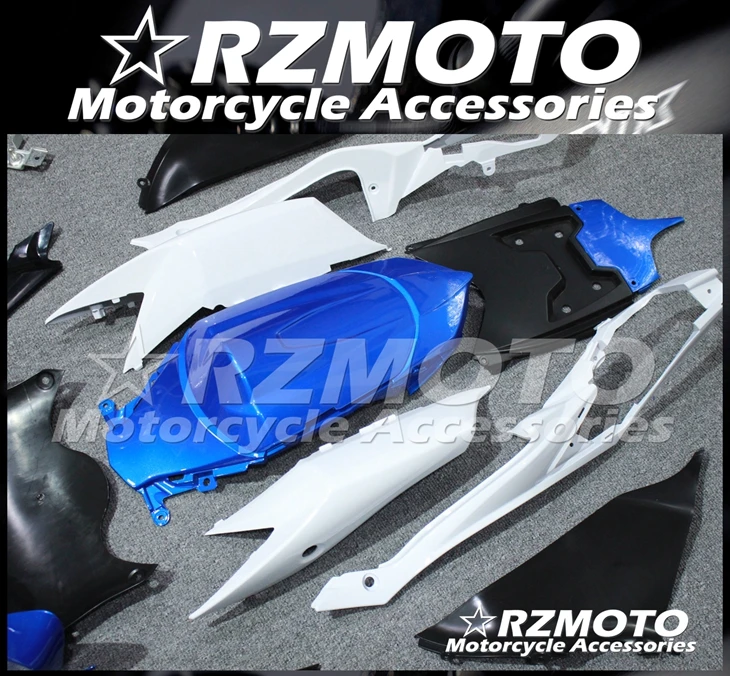 

Injection molding New ABS Motorcycle Fairing Kit Fit for Suzuki GSX-R600 GSX-R750 K8 2008 2009 2010 08 09 10 Blue White Black