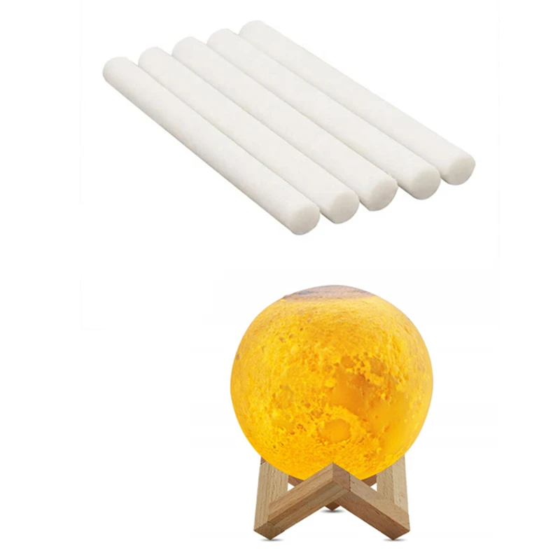 

10pcs 8*144mm Humidifiers Filters Cotton Swab for USB Air Ultrasonic Humidifier