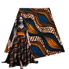 Полиэфирная ткань с Африканским воском и принтом, пэчворк для шитья платьев, рукоделия, материал сделай сам, дышащая ткань, высокое качество, африканская ткань