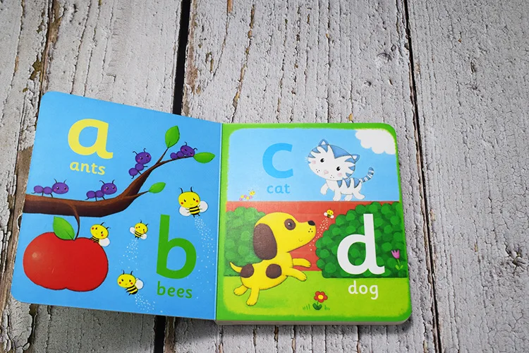 10 книг/набор USborne очень первые слова доска книга обучающие игрушки для детей