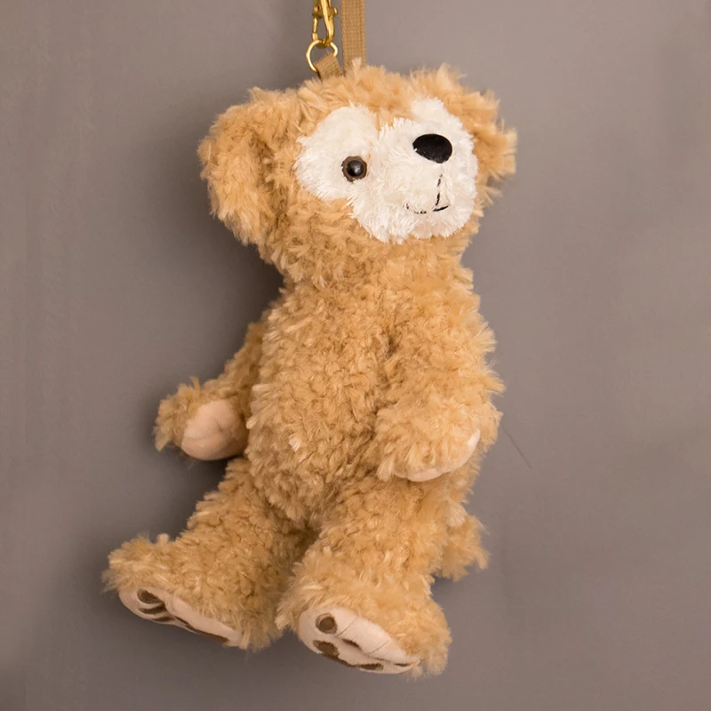 Симпатичная детская школьная сумка кошелек для монет медведь плюшевый рюкзак