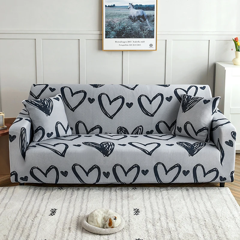 

Stretch Sofa Cover L Shape All Sofa Cover Elastic Sectional Sofa Cover for Living Room Couch Covers for Sofas
