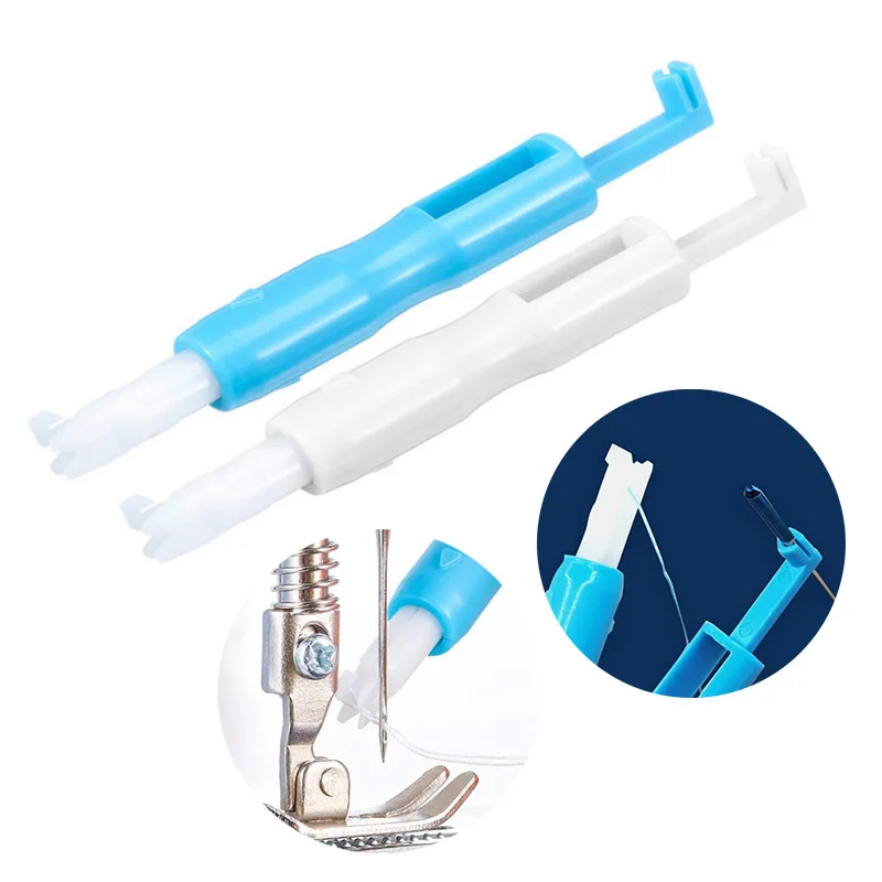 

Sewing Machine Needle Threader Stitch Insertion Tool Automatic Threader Quick Sewing Threader Needle Changer Hold Needles Firmly