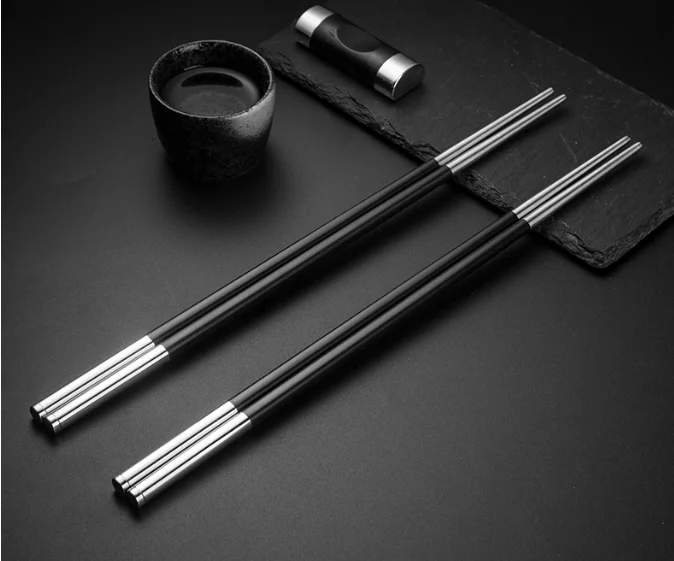 10 пар высококачественных нескользящих японских палочек для еды с защитой от