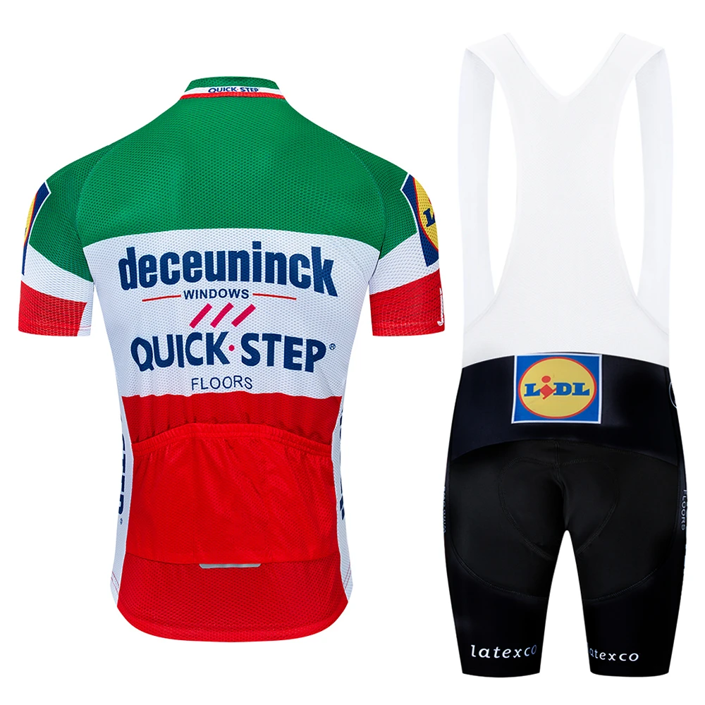 

2022 Blue Quickstep Cycling Clothing Bike Jersey Quick Dry Bicycle Clothes Mens Summer Team Cycling Jerseys 9D Bike Shorts Set