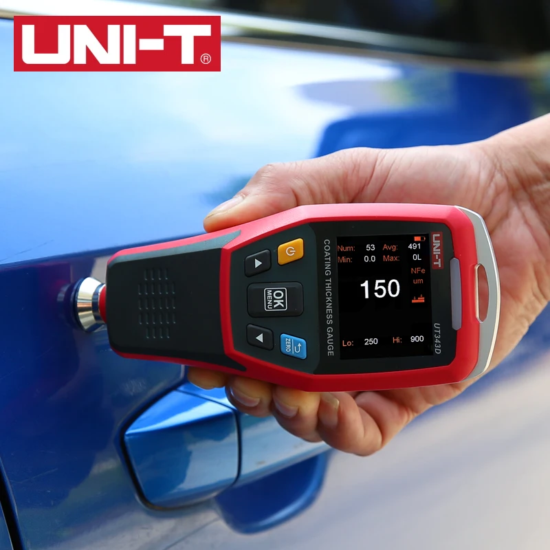 Цифровой измеритель толщины краски для автомобилей с функцией USB | Инструменты