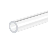 uxcell acrylic pipe rigid round tube clear 9mm id 15mm od 305mm for lamps and lanterns water cooling system