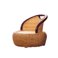 japanese rattan zaisu legless chair handmade rattan woven floor sitting tatami chair for bay window bed lazy sofa meditation