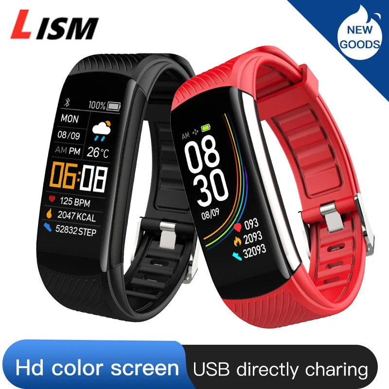 Lism 2020 модный фитнес трекер женские спортивные умные часы мужские наручные