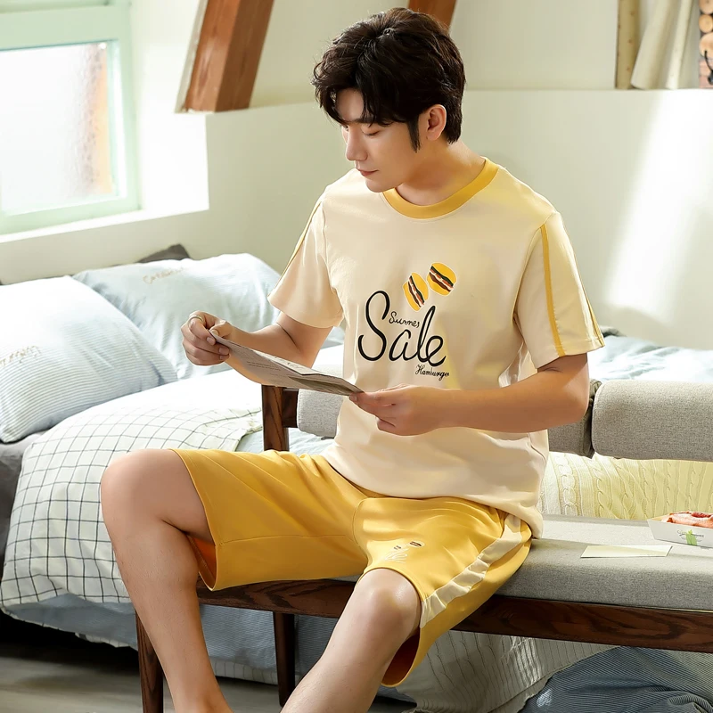 

Kimono V Neck Lace Up Comfy Nightwear Pants Men Sleepwear Sets INCERUN Men Pajamas Sets Cotton Patchwork Long Sleeve Homewear