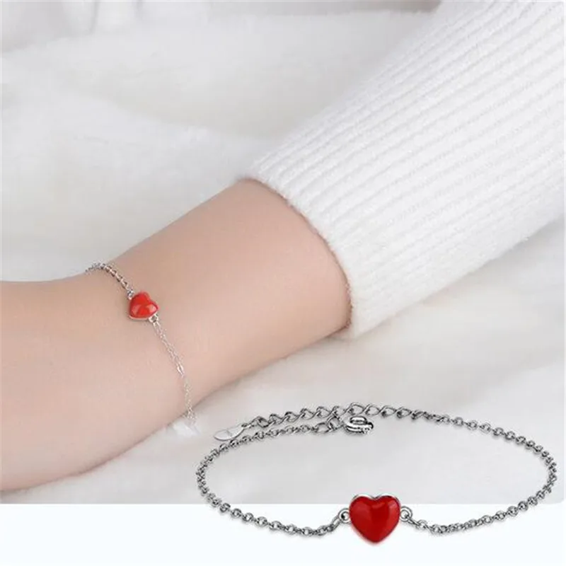 Новые простые милые модные ювелирные изделия из стерлингового серебра 925 пробы