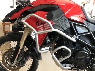 

Siler One Set For BMW 2008-2017 F800GS F700GS F650GS F800 F700 F650 GS Body bumper Upper Lower Engine Guard Crash Bar