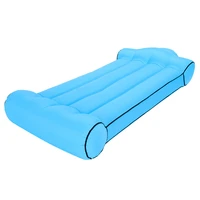 outdoor camping swimming pool beaching inflatable bed outdoor portable water inflatable sofa cama inflable inflatable bed