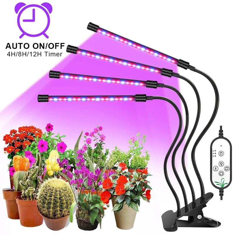 Goodland LED Grow Light USB Phyto Lamp Full Spectrum Fitolamp With Control Phytolamp For Plants Seedlings Flower Home Tent