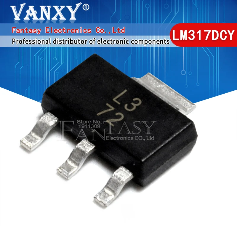 

10 шт. LM317DCY SOT223 LM317DCYR сот LM317 L3 СОТ-223 LM317DCYRG3