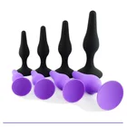 Силиконовая Анальная пробка, стимуляция ануса, массажер простаты, секс-игрушки для женщин, мужчин, геев, Анальный расширитель, фаллоимитатор