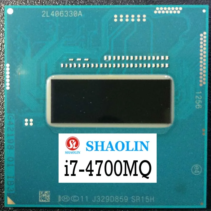 

I7-4700MQ i7 4700MQ SR15H 2,4 ГГц четырехъядерный восьмипоточный ЦПУ Процессор 6 Мб 47 Вт Разъем G3/rPGA946B оригинальный официальный SHAOLIN Versio