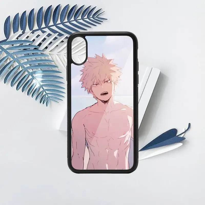 

Katsuki bakugo my hero academia Phone Cases PC for iPhone 11 12 pro XS MAX 8 7 6 6S Plus X 5S SE 2020 XR