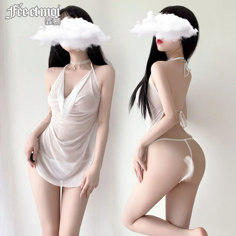 

Feimu fun underwear pile collar hanging neck tie belly pocket suit 7770