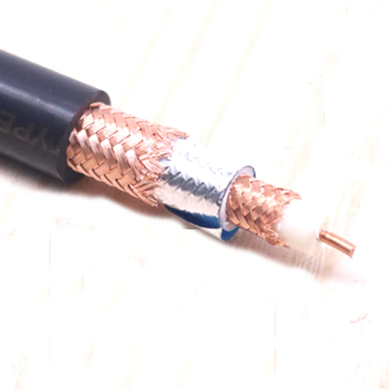 Hi end Fi прозрачные из бескислородной меди OCC медной проволоки 1 ядро экраном RCA XLR