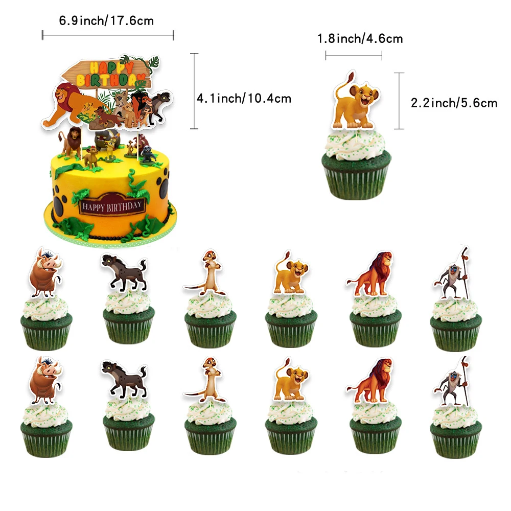 1 Набор украшения для вечерние НКИ Король Лев Диснея|Воздушные шары и аксессуары|