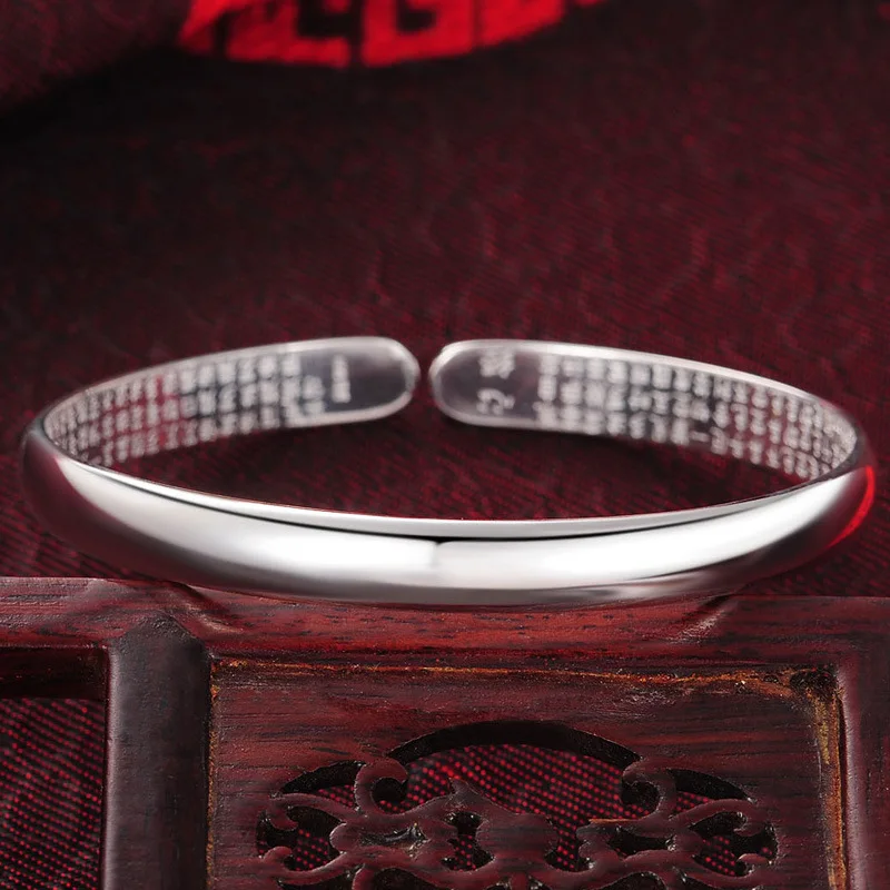 Браслет мужской из чистого серебра 999 пробы