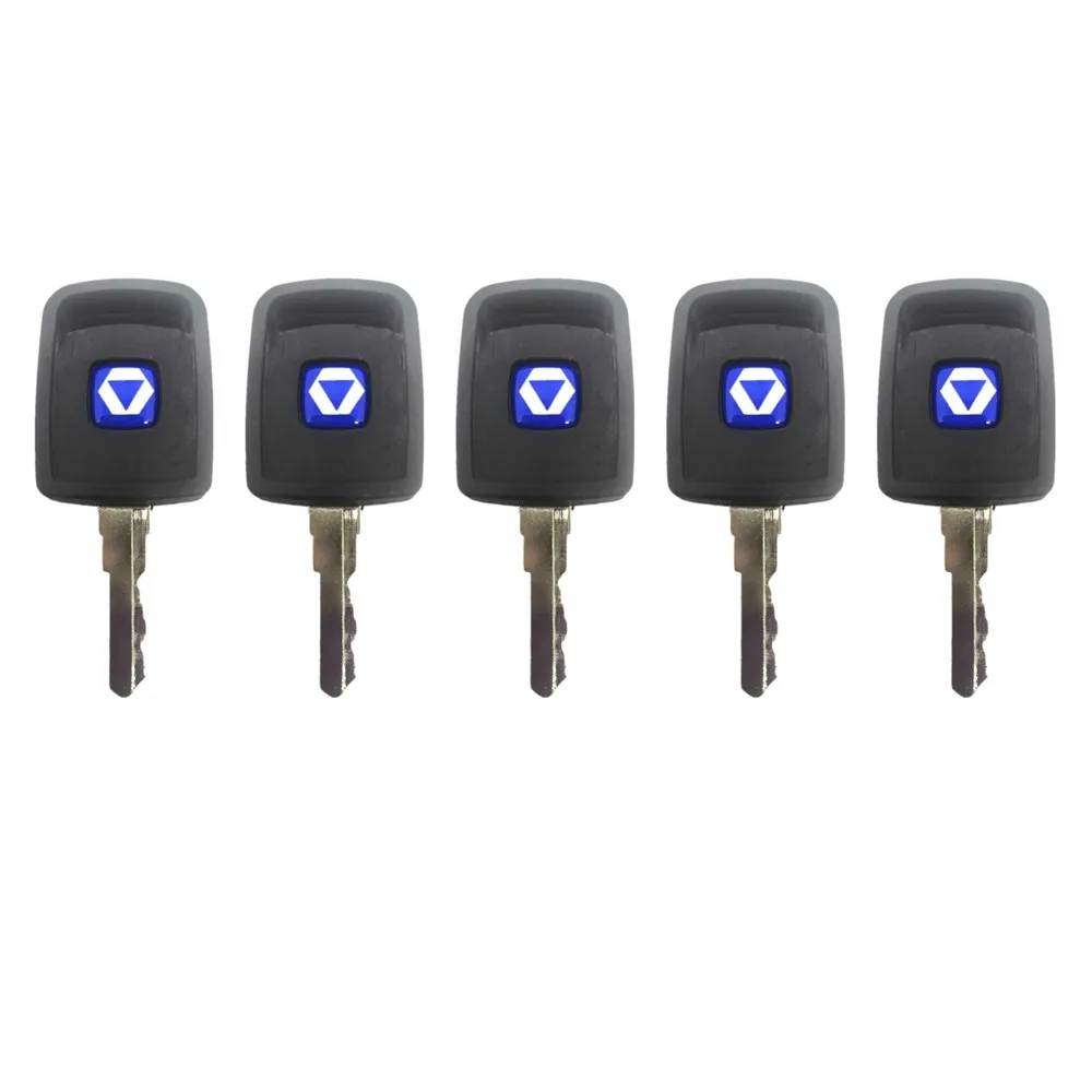 

5 key For xugong For XCMG For liugong Loader 30E 40B 50C 50CN 855 857 Electric Lock Key