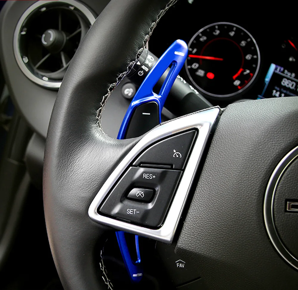 Для Chevy Camaro ZL1 LT1 RS SS 2016 + Шевроле Камаро MK6 Кабриолет рулевое колесо переключения