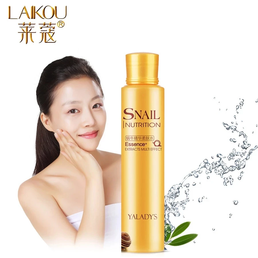 

LAIKOU Brand 120 ml Toner Tonic Snail Glycerin Glycolic Acid Face Toner Makeup Water Face Toner Anti Aging Anti Wrinkle Natural