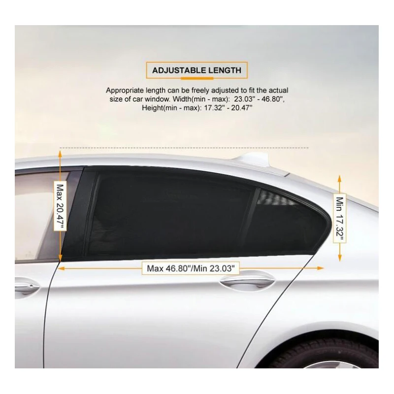 2 шт./компл. солнцезащитный козырек для автомобиля|Противомоскитные сетки| |