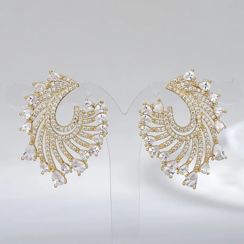 Новинка 2020 женские классические серьги с бриллиантами | Серьги-подвески