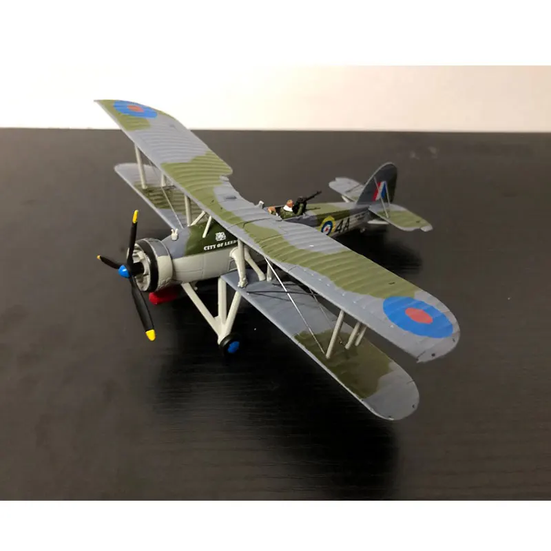 AMER 1/72 масштаб Британия меч рыба Торпедо бомбардировщик литой металл военный самолет модель игрушки для коллекции, подарок, дети