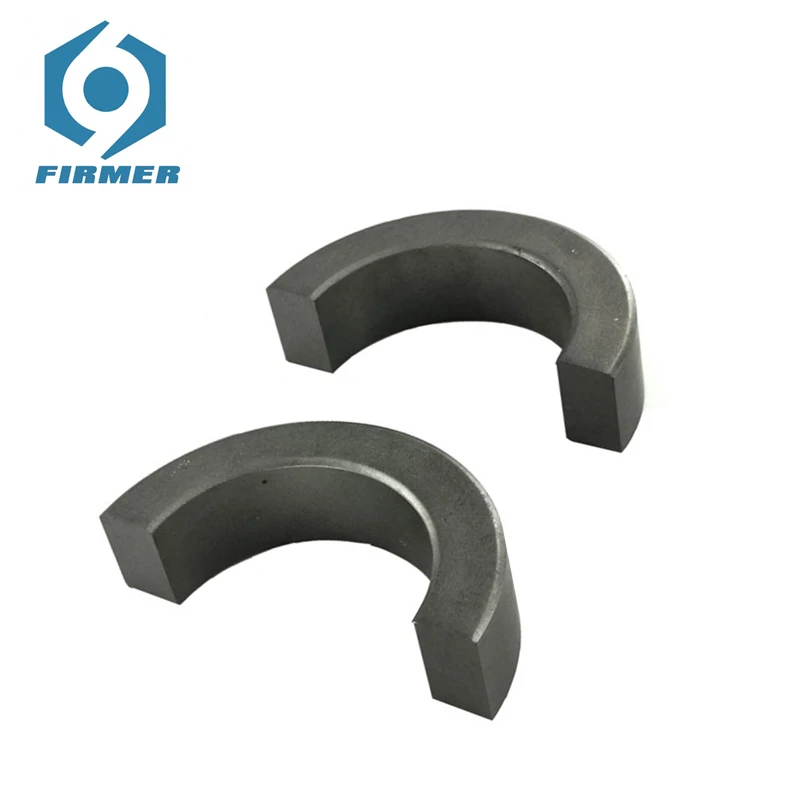 Полукруглый магнитный сердечник 76*52*20 мм Высокая мощность ферритовый