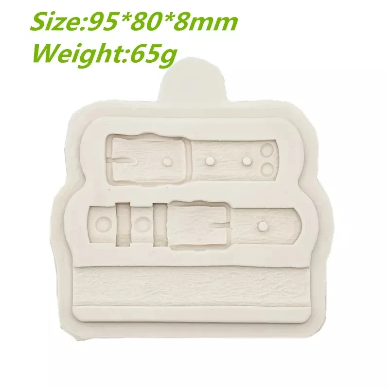 

Backpack Buckle Fondant Silicone Mold for DIY Pastry Cupcake Dessert Lace Cake Decoration Kitchen Accessories Baking Tool