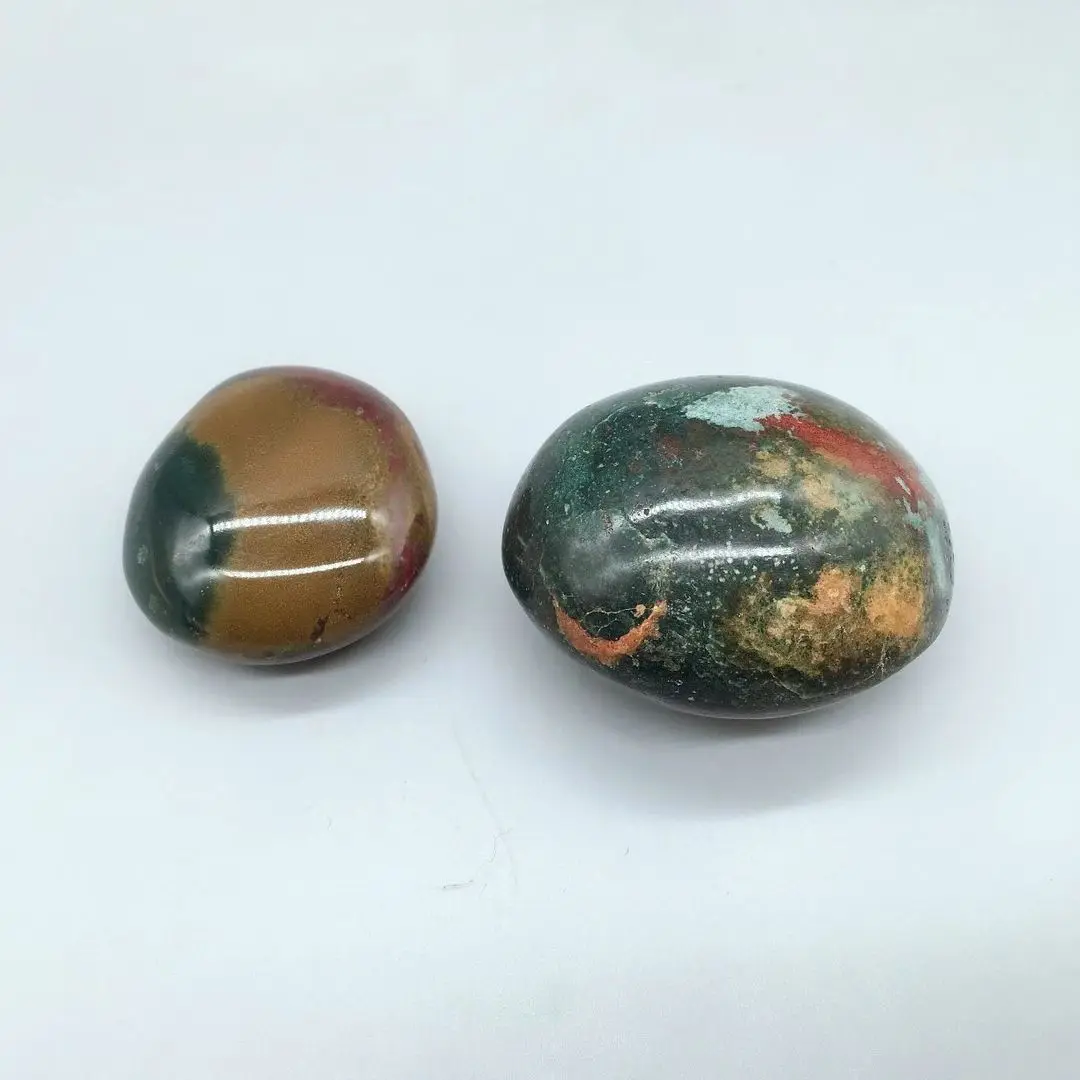 

120g 1pcs Natural Stones Play Ocean Jasper Round Mineral Ore Specimen Agate Crystal