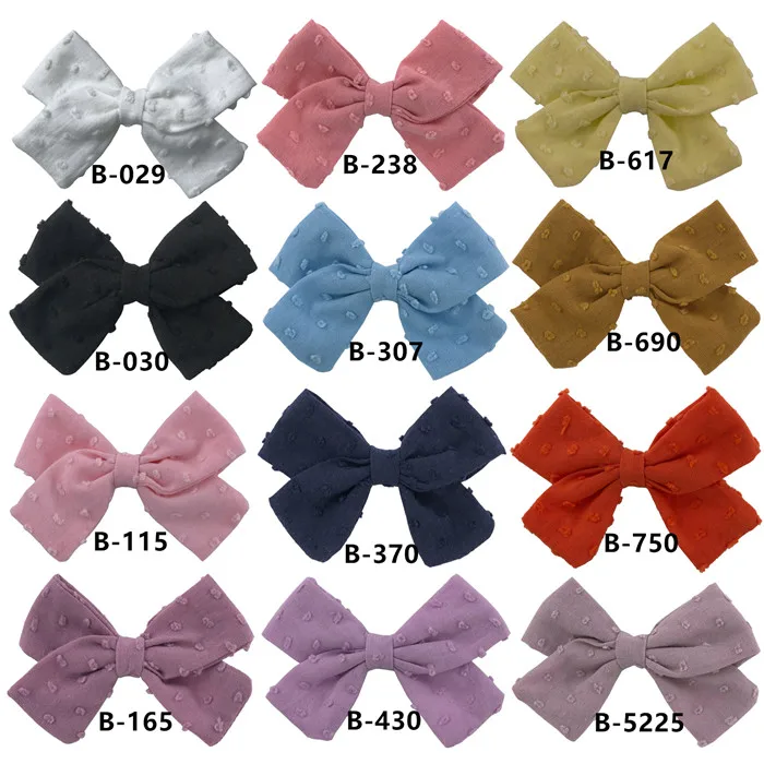 Bubble 12 pcs 4 предмета в комплекте, красивые хлопковые ткани лук заколки для маленьких девочек модная одежда для волос заколки-бантики для волос заколки для волос Hairbow заколки для волос аксессуары для волос - Цвет: Bubble 12 pcs