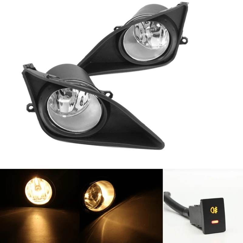 Противотумансветильник фара для переднего бампера автомобиля левая/правая 2 шт. +