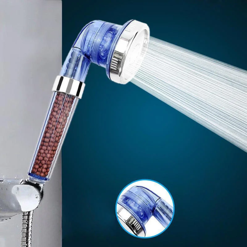 

High Turbo Pressure Shower Head Bathroom Hand Large Rainfall Water Saving Filter