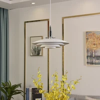 nordic modern design flying saucer ceiling pendant lights restaurant kitchen bedside childrens room decorative lighting
