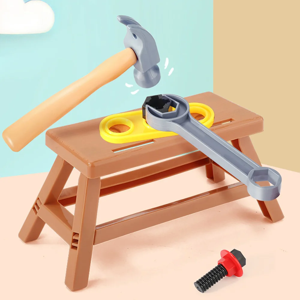 

Children'S Toolbox Engineer Simulation Repair Tools Pretend Toy Electric Drill Screwdriver Tool Kit Play Toy Set For Kids Gift