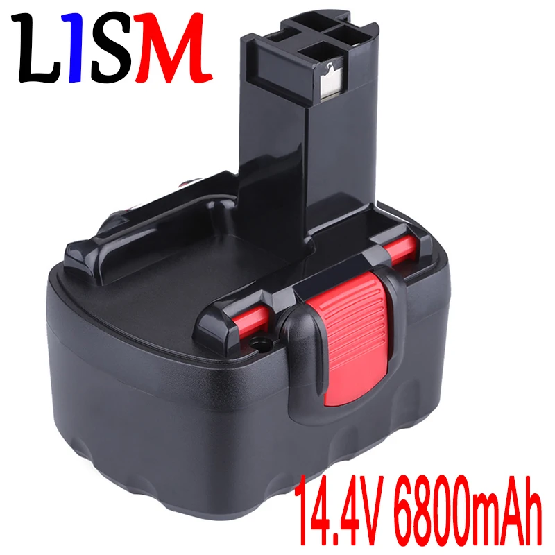 14 4 V 6800mAh для Bosch Ni CD аккумуляторная батарея BAT038 15614 1661K 1661 22614 23614 32614