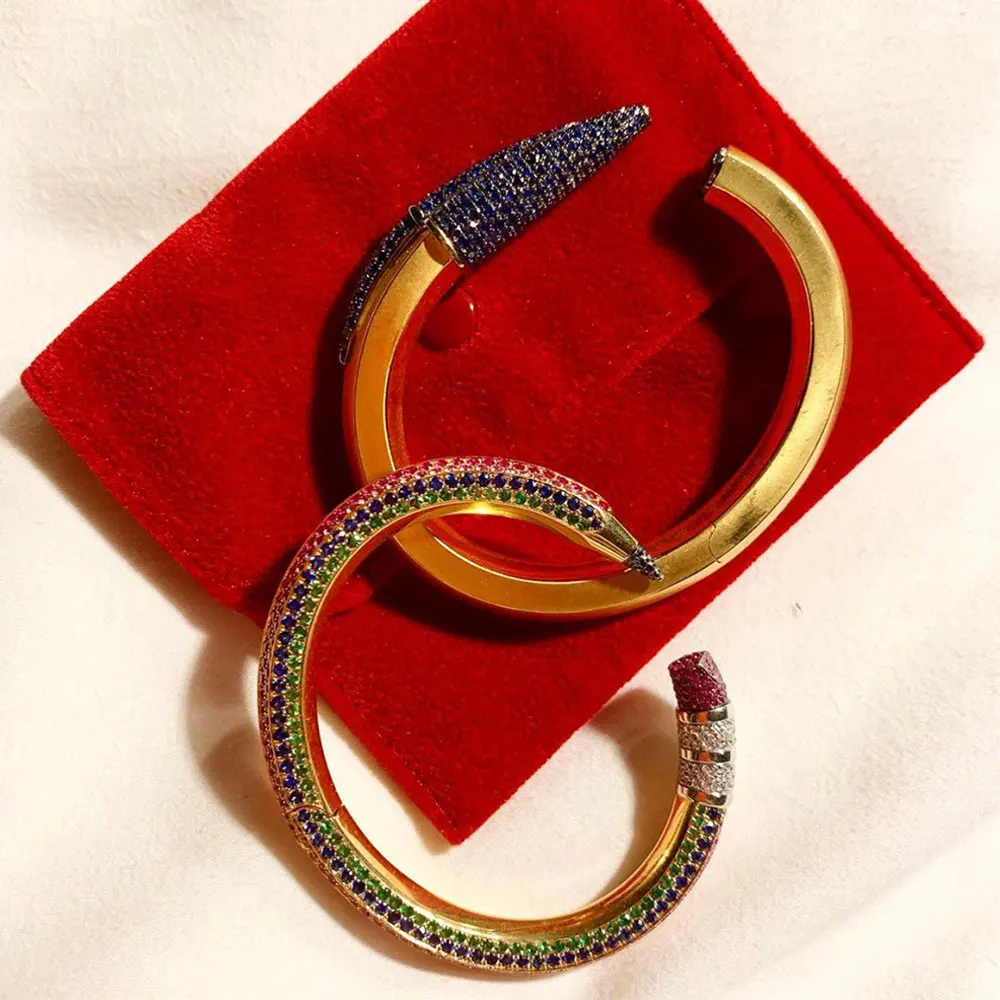 GODKI трендовые карандашные дизайнерские браслеты-манжеты для женщин Свадебные