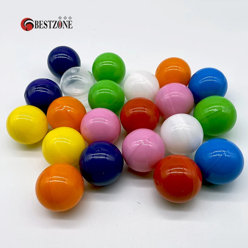 100 шт. пластиковые разноцветные капсулы для яиц 1 5 дюйма 38 мм