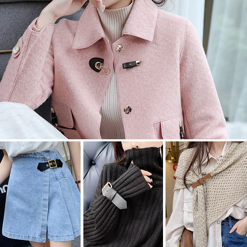 1 пара металлическая кожаная пряжка | Дом и сад