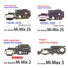 Оригинальный USB-разъем для зарядного порта, запчасти, гибкий кабель с микрофоном, микрофон для Xiaomi Mi Max 2 Max 3 Mix 2 Mix 2s Mix 3