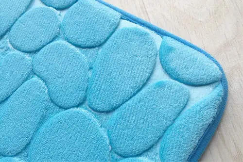 Набор для ванной комнаты однотонный красный узор розовый цветок коврик унитаза