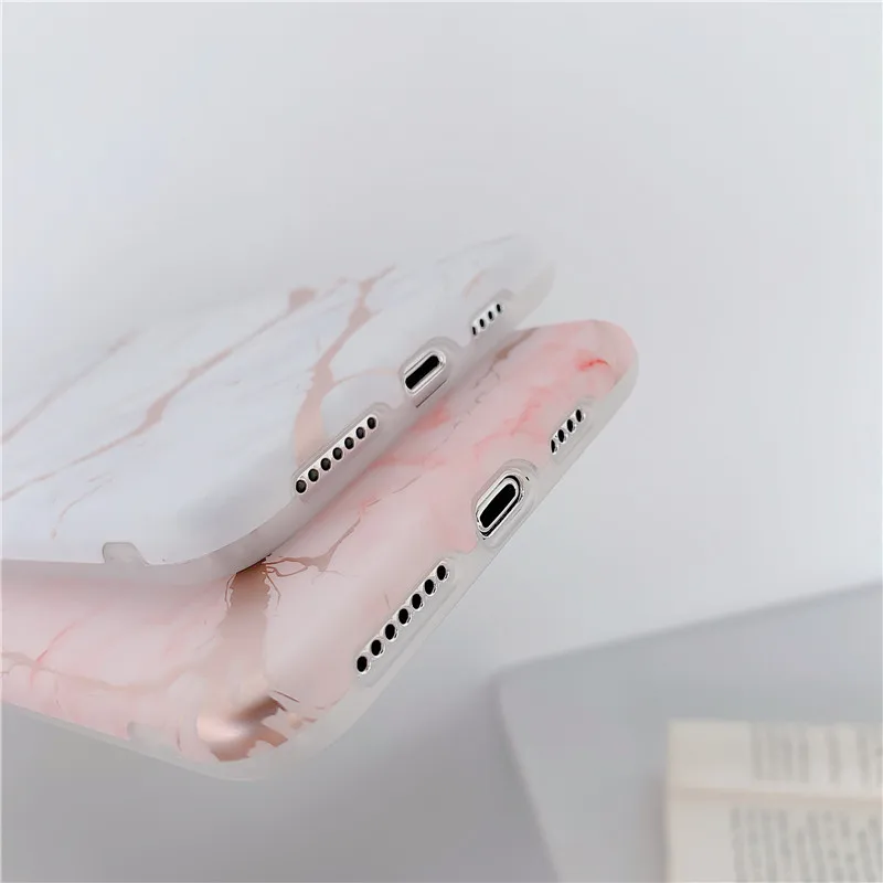 COOLY мраморный чехол для huawei P30 Pro P20 Lite чехол для iphone 11 Pro Max телефон Coque на силиконовый чехол розовый белый Держатель подставка