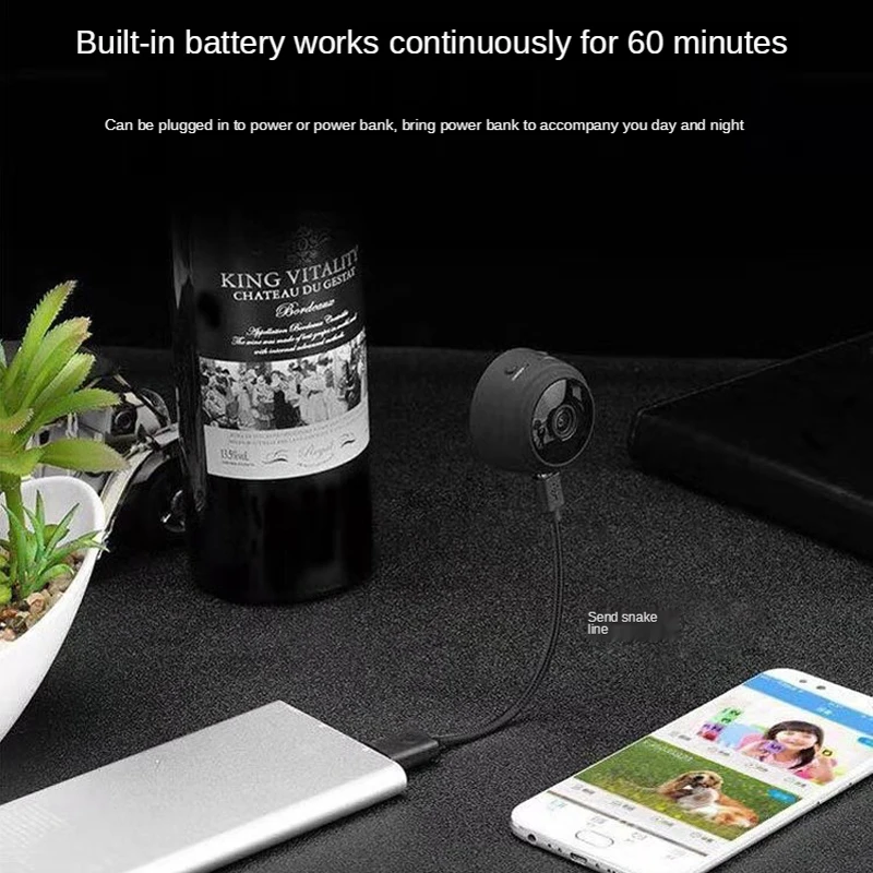 

Hot selling WiFi network infrared night vision camera A9 camera HD home security camera